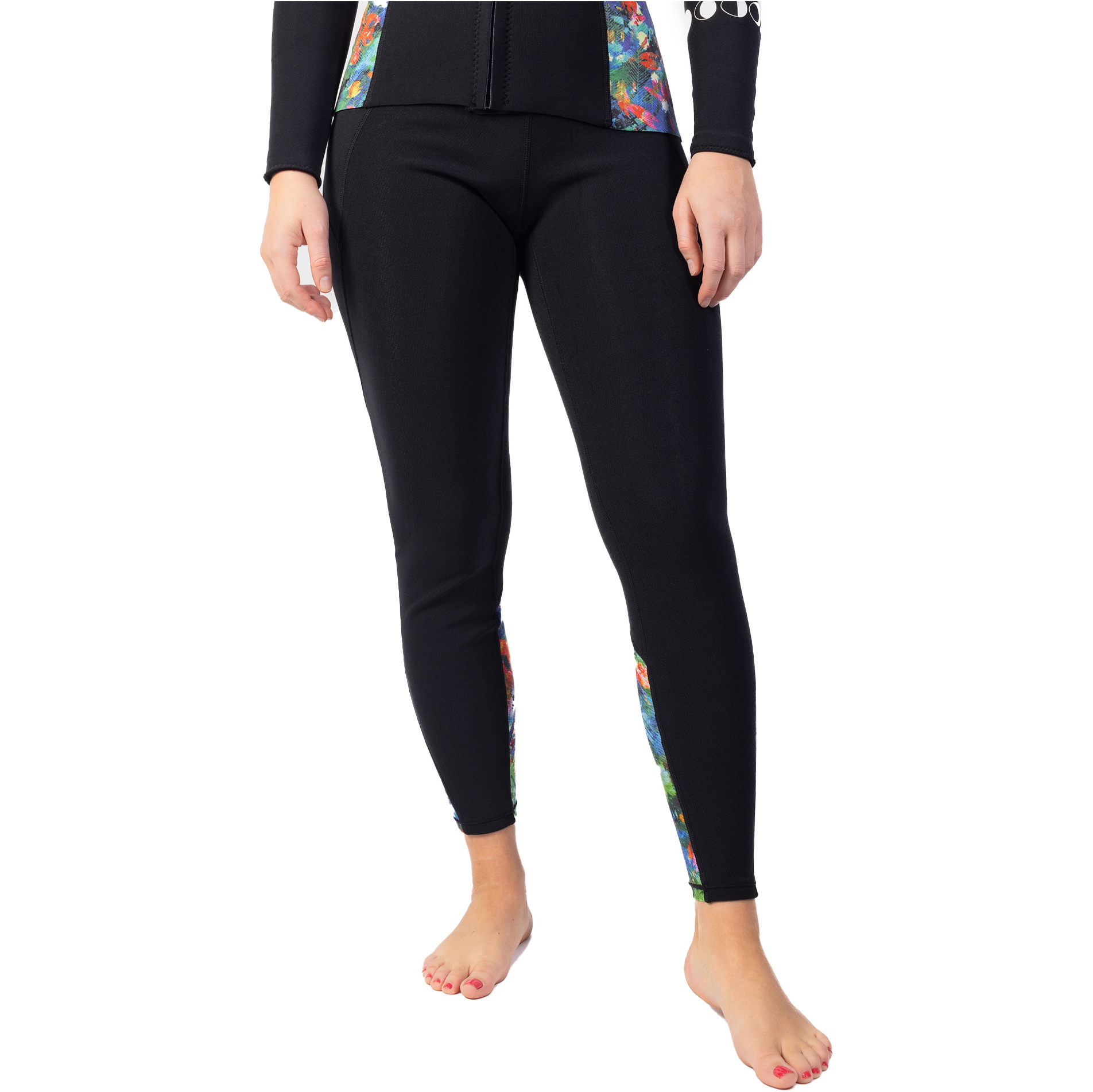 2025 Gul Leggings Luna7 Sup Donna La8301-c1 - Nero / Jungle